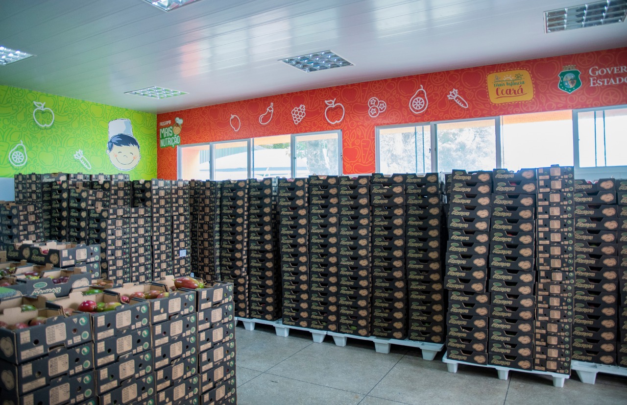 Carga de manga apreendida pela Polícia Civil é doada ao Mais Nutrição