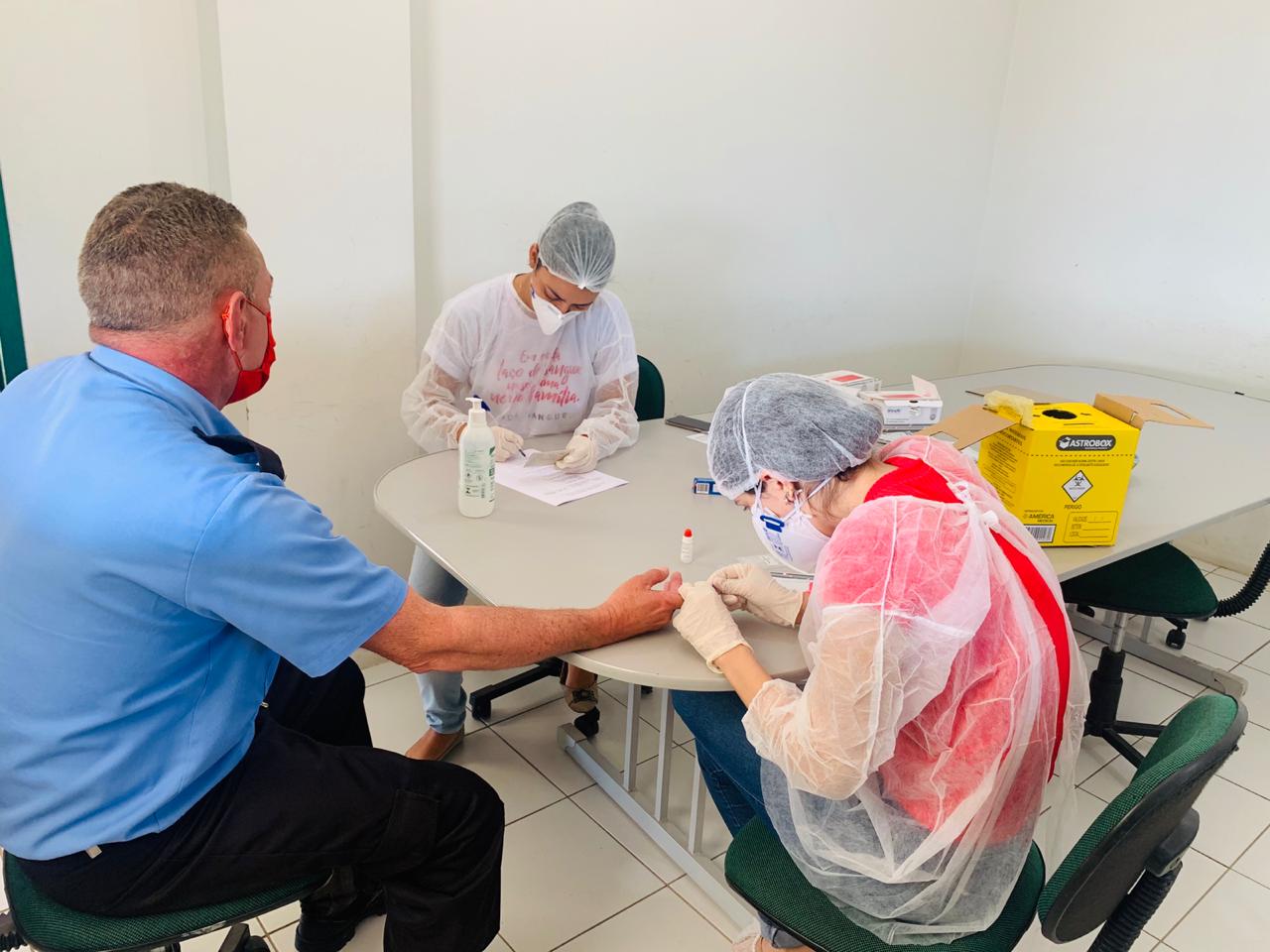 Ceasa Cariri realiza teste para Covid-19 em funcionários
