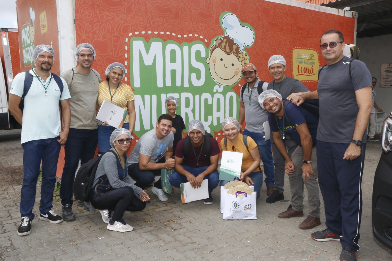 Alunos do Senar visitam a Ceasa-CE e o Mais Nutrição